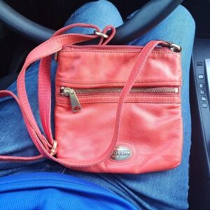 Fossil Coral Crossbody Bag